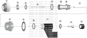 O-Ring, код 9-2956 , PWM 300 WELDING TORCH