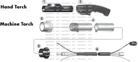 Machine Leads, NonShielded, 50’ , код 4-7503 , PCH/M-75, PCH/M-76