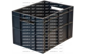 Пластиковый ящик для склада, 500х310х200