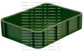 Пластиковый ящик для склада, 500х310х200
