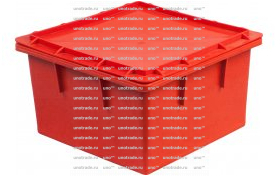 Пластиковый ящик для склада, 500х310х200