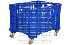 Пластиковый ящик для склада, 500х310х200