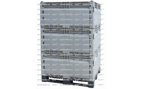 Пластиковый ящик для склада, 500х310х200