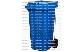 Пластиковый ящик для склада, 500х310х200