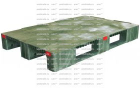 Пластиковый ящик для склада, 500х310х200