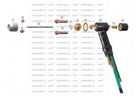PWH, M4A® Hose, plas., 25', код 8-1505, PWH/M 4A WELDING TORCH
