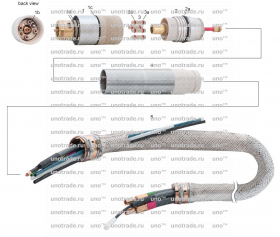 Torch Q. D. (included 2pcs cooling tube 220340-UR), код 220706, HPR130XD®/HPR260XD®/HPR400XD® Torches and Cable leads