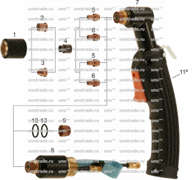 PAC140/M® Cable Leads, Mach.15,2m (50’), код 028290, HT40®   PAC140/M®