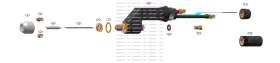 Tip Long, .081, 75A - Ext., код 9-1791, PWH/M 3A WELDING TORCH