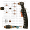 PAC140/M® Cable Leads, Mach.15,2m (50’), код 028290, HT40®   PAC140/M®