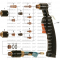 Nozzle, Pipe Saddle (HT40), код 020131, MAX40®   PAC140/M®